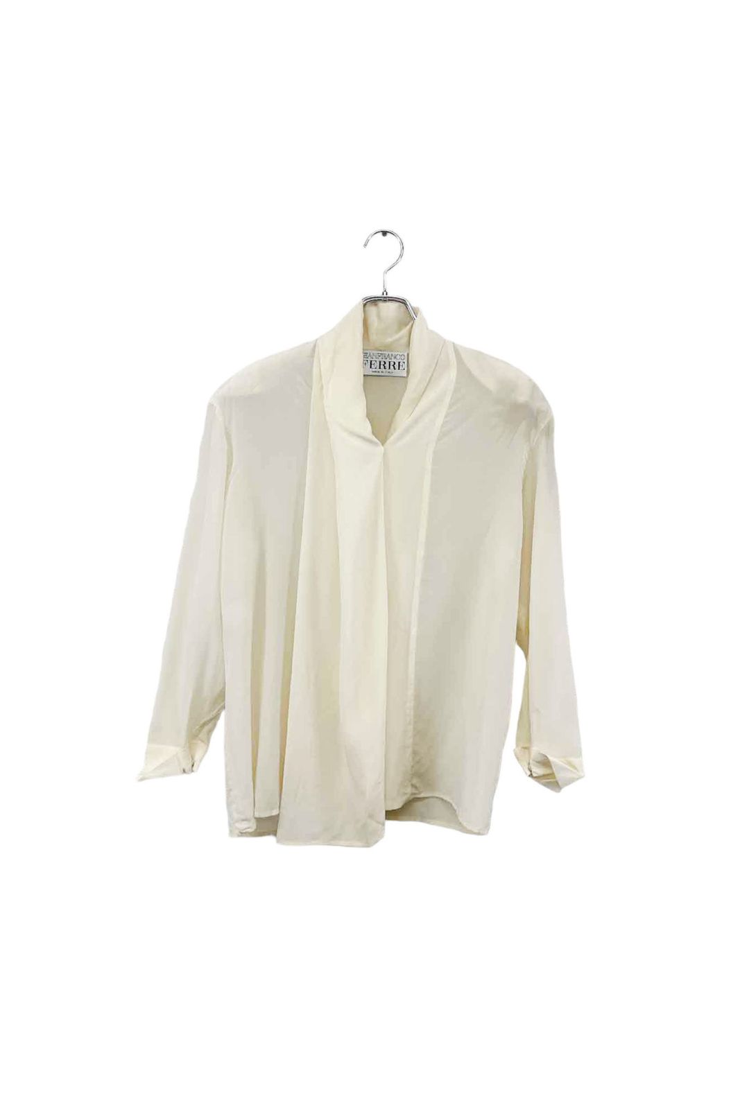 Made in ITALY GIANFRANCO FERRE silk blouse ジャンフランコフェレ