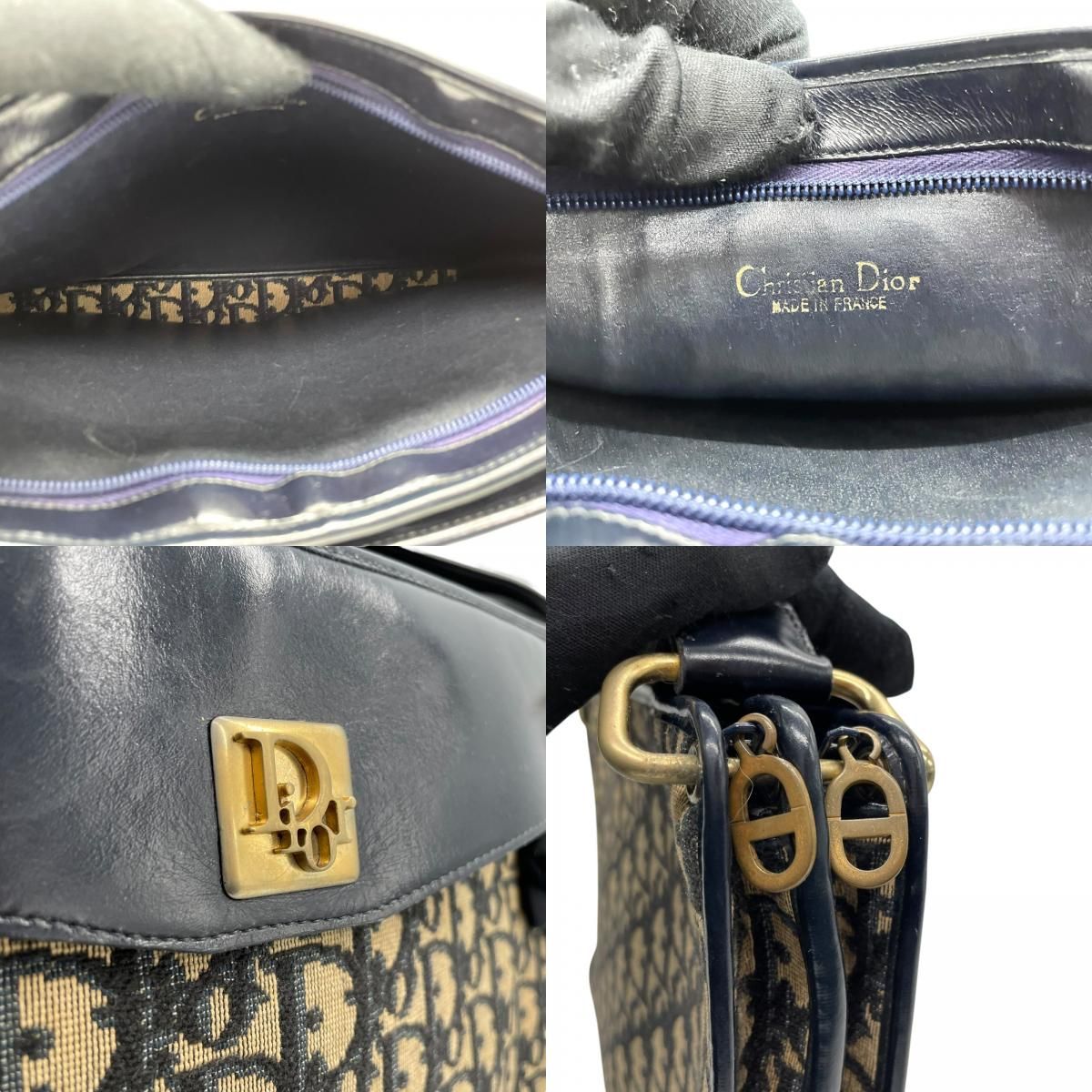 DIOR クリスチャン ディオール トロッター ショルダーバッグ 