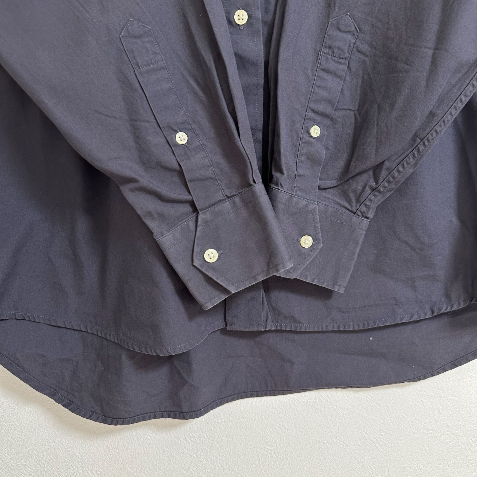 Christian Dior 90'S 長袖 コットンドレスシャツ ヴィンテージ Christian Dior 90'S 長袖 コットンドレスシャツ ヴィンテージ