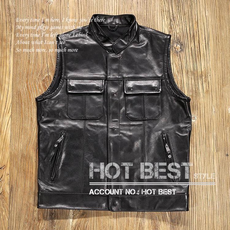 VOYAGEUR vintage レザー ベスト VOYAGEUR vintage レザー ベスト Horn