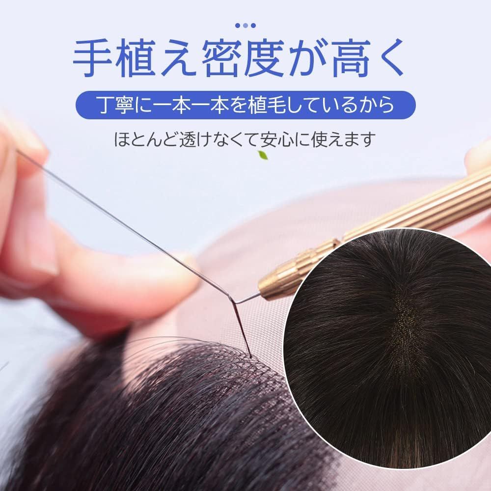 ポイントウィッグ 人毛