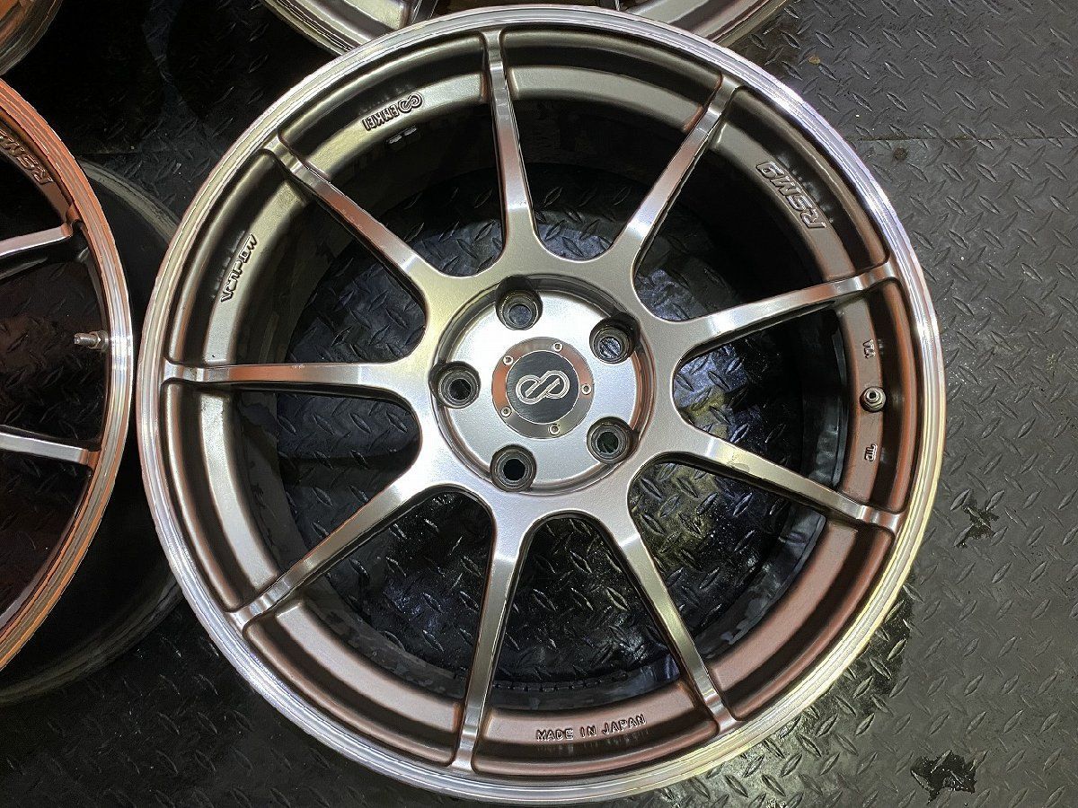 ENKEI エンケイ Racing RSM9 社外ホイール 18インチ 4本 7.5J5HPCD112+ 