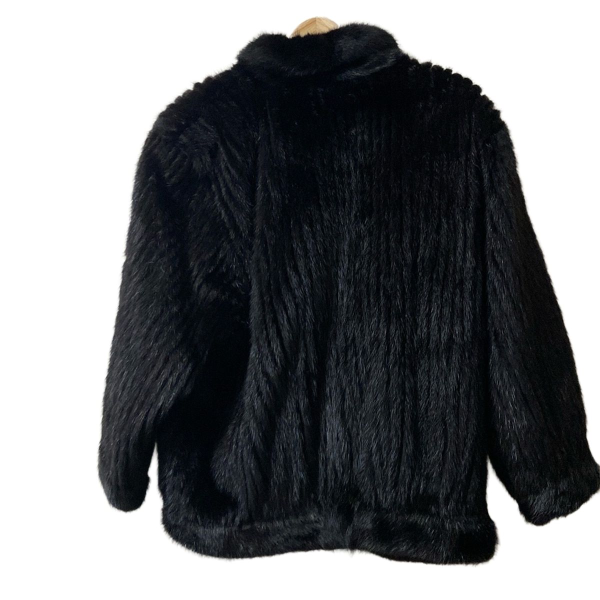 SAGA MINK サガミンク コート サイズF レディース - 黒 毛皮|長袖|冬