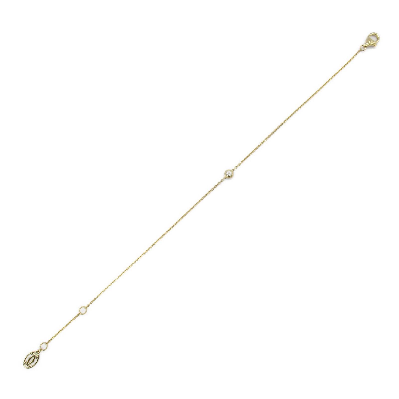 すぐ届く【カルティエ】ダムールブレスレット ダイヤモンド 18K CRB6062917 - カルティエ ダムール ブレスレット - イエロー