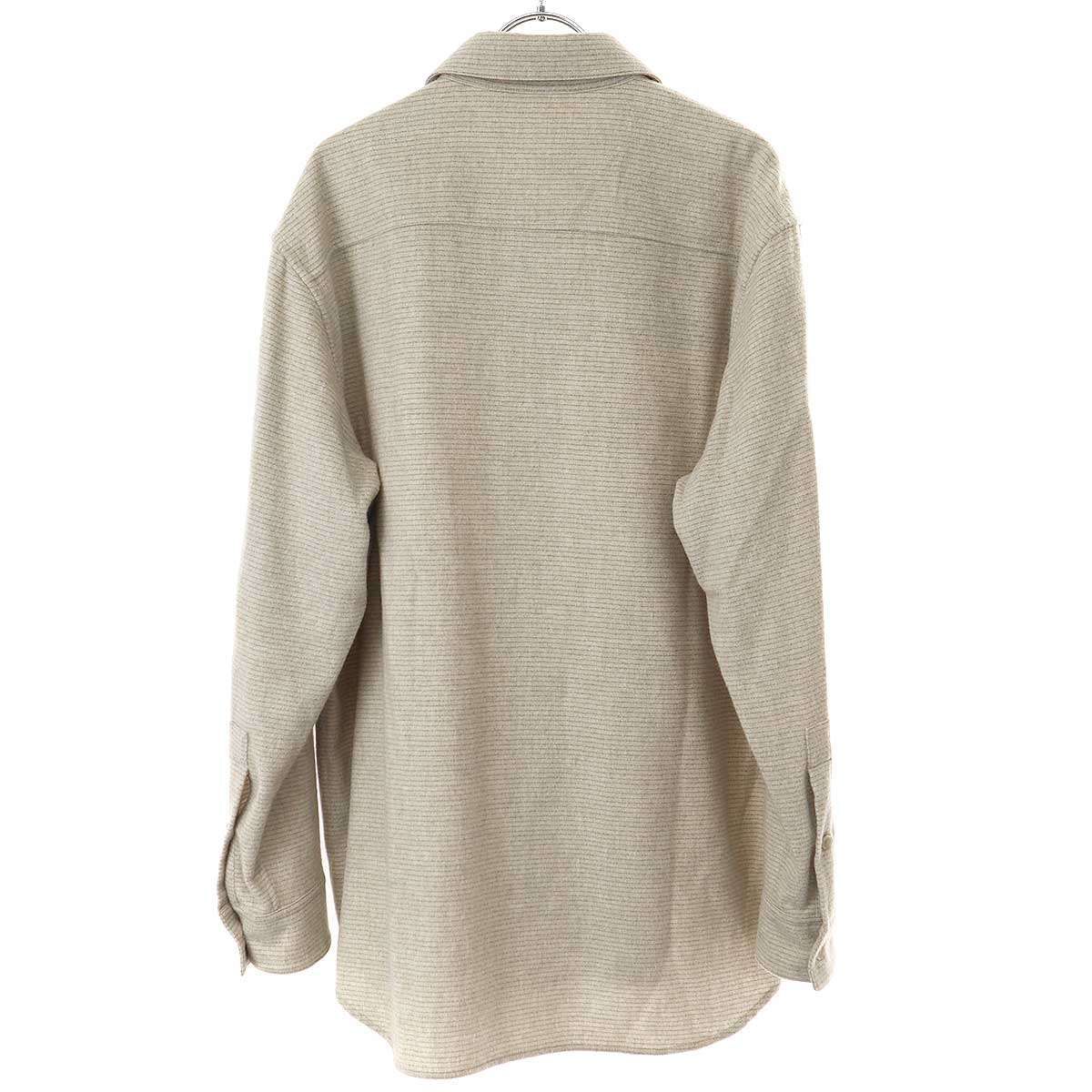 AURALEE オーラリー 20AW SUPER LIGHT WOOL SHIRTS スーパー