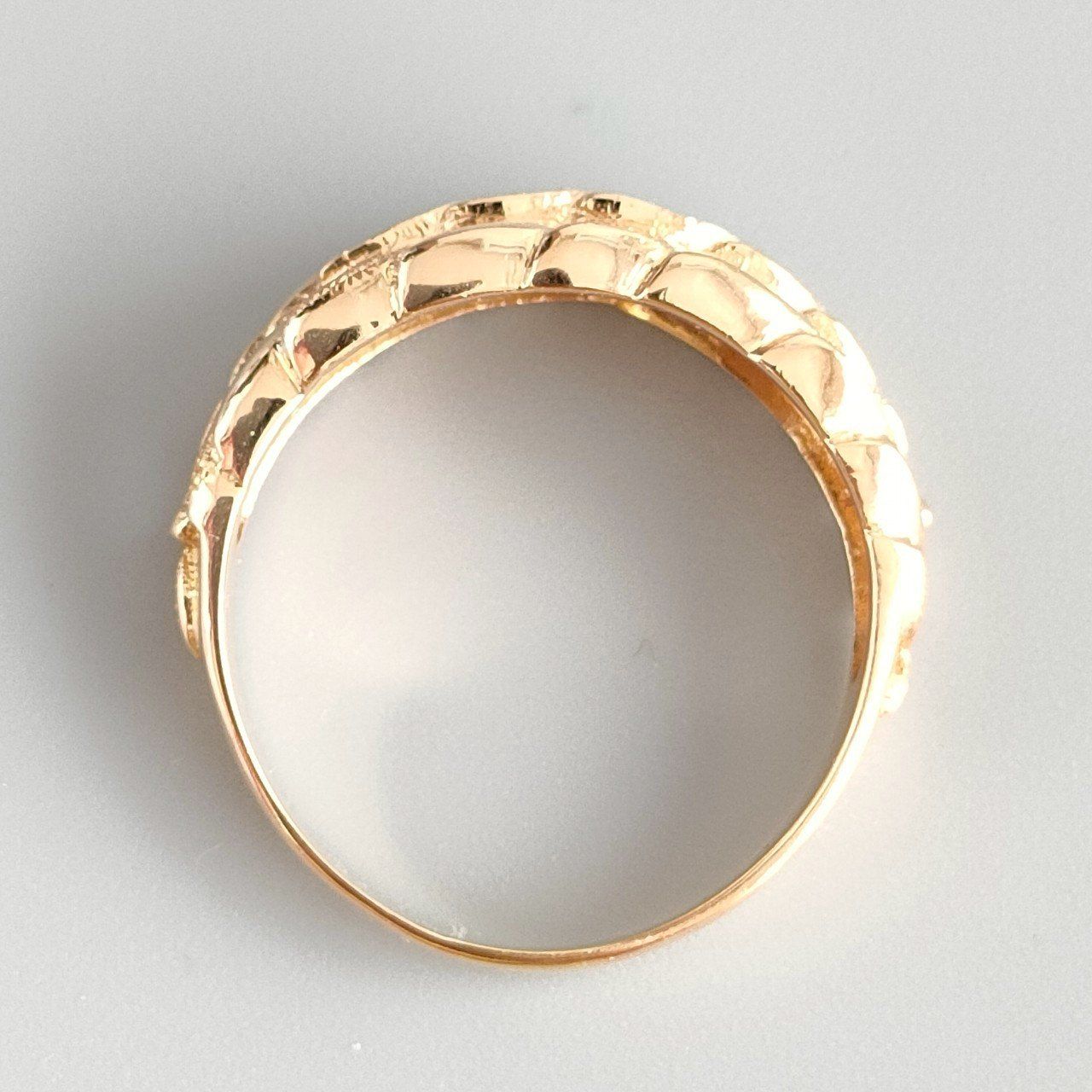 18金 K18 デザインリング レディース 3.03g 9号 C248 - メルカリ