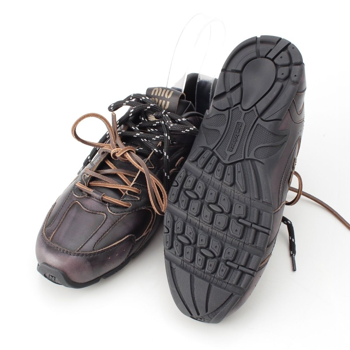 ミュウミュウ ニューバランス 25SS 530SL レザー エイジング加工