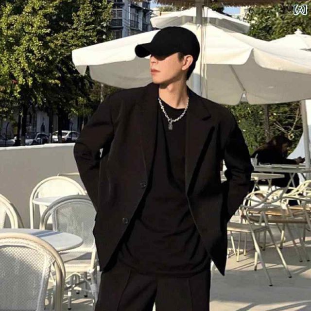 5XL 秋冬 コーデ メンズ 服 シンプル ファッション オシャレ 大人 かっこいい 大きいサイズ ストリート 紳士服 スーツ ジャケット アウター カジュアル ショルダーパッド