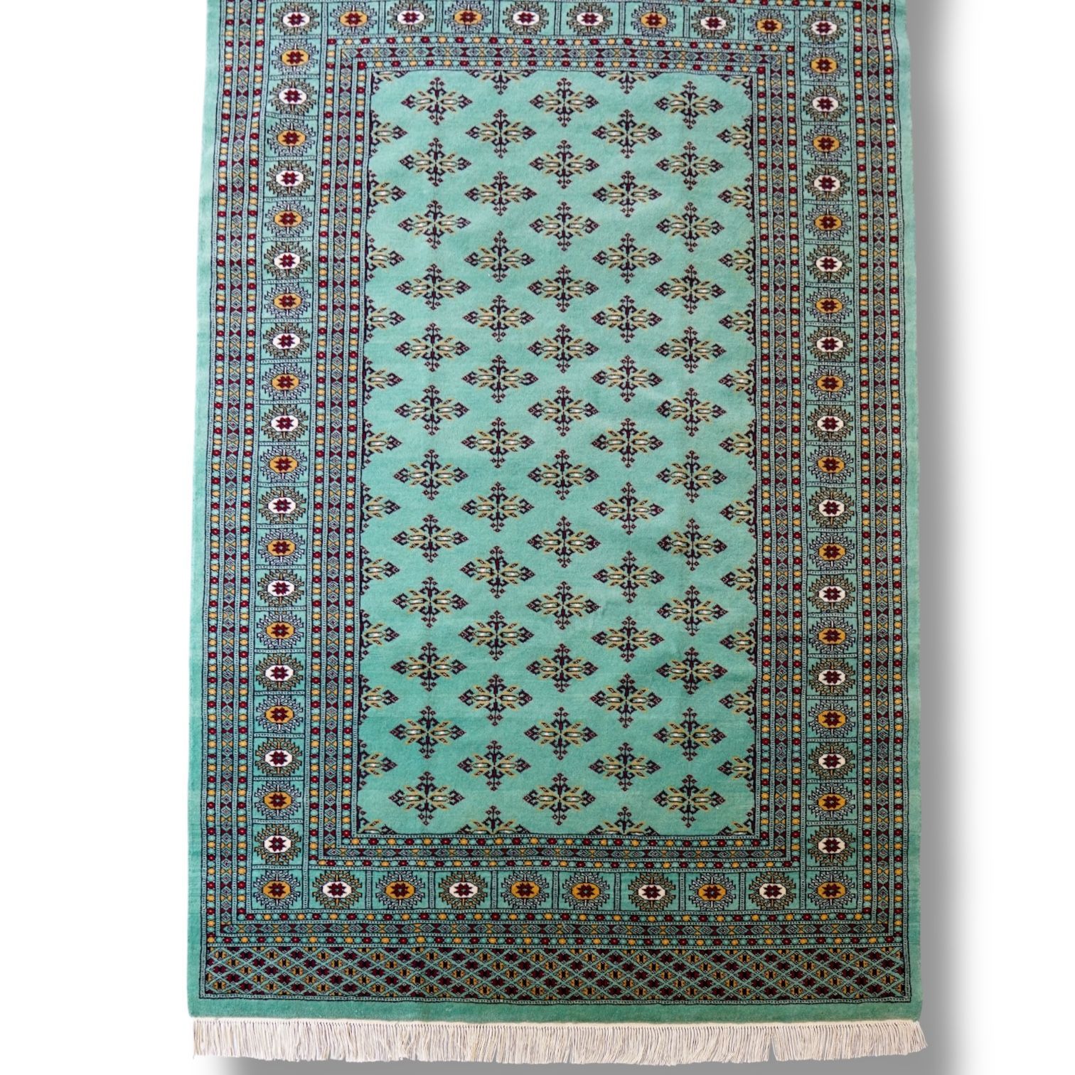 180×129cm パキスタン手織り絨毯