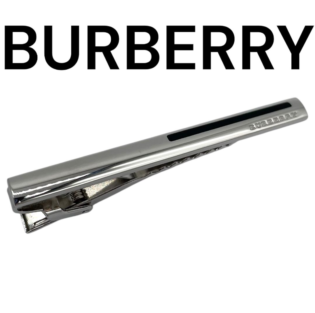 BURBERRY ネクタイピン　タイピン　シルバー BURBERRY バーバリー ネクタイピン タイピン メンズ METAL