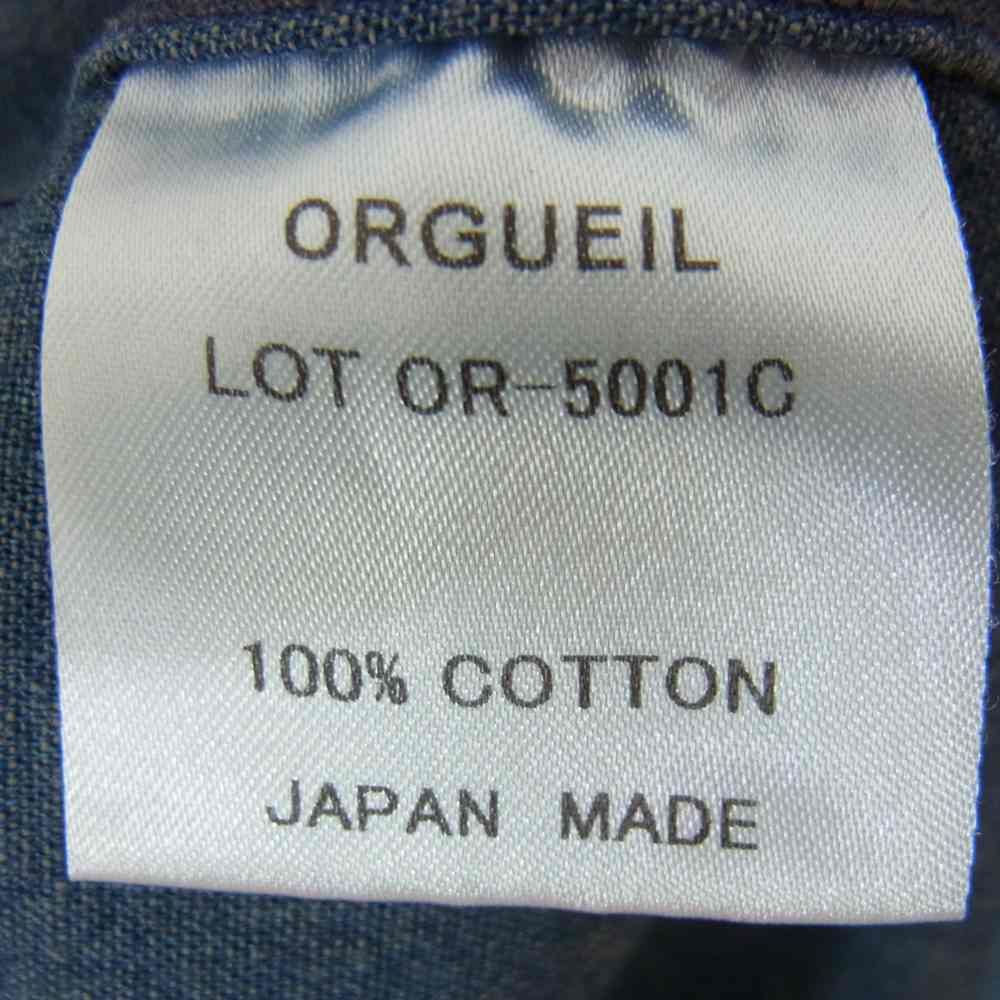 ORGUEIL オルゲイユ 長袖シャツ OR-5001C Classic Chambray Shirts