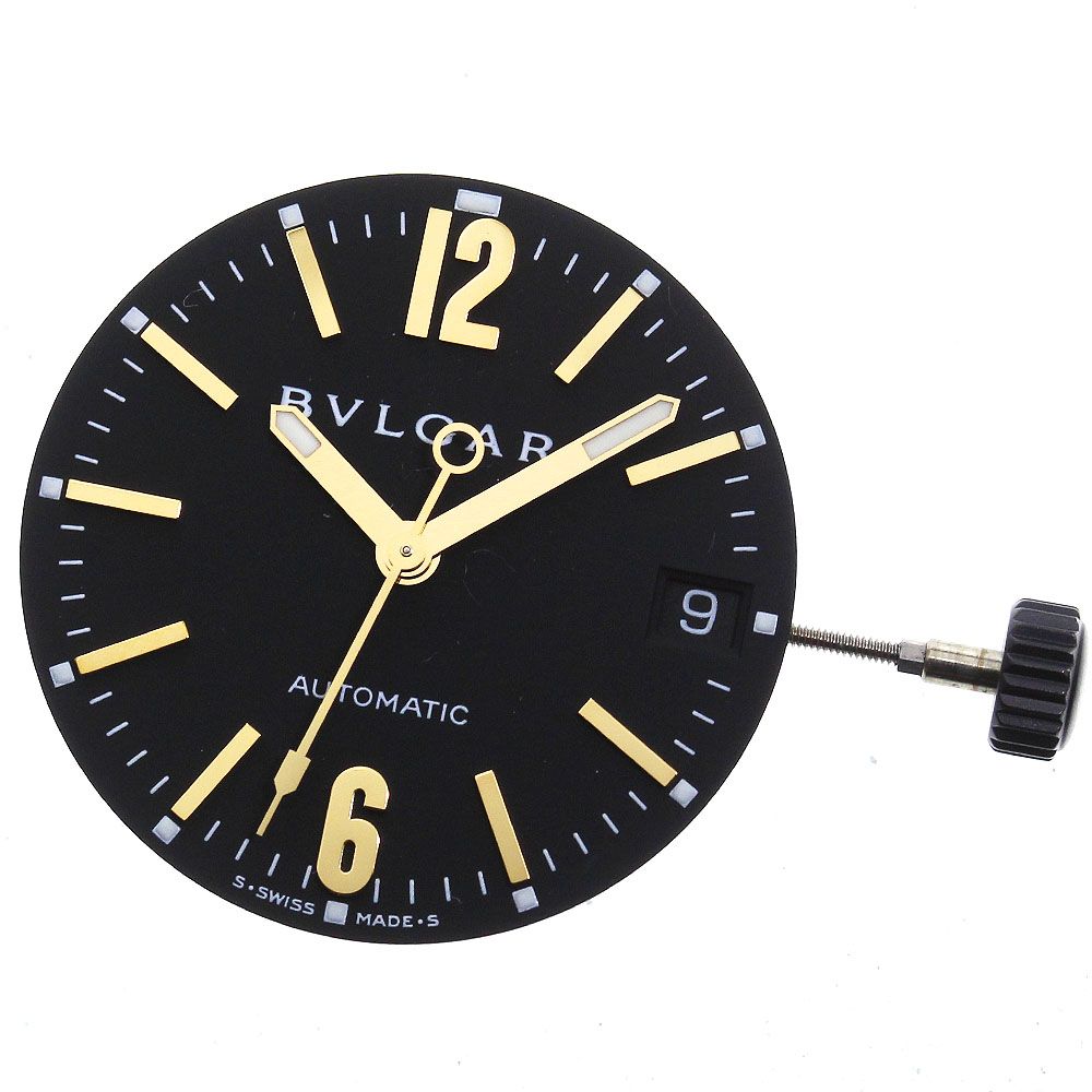 ブルガリ BVLGARI デイト cal.220TEEM ムーブメント 自動巻き メンズ _B6