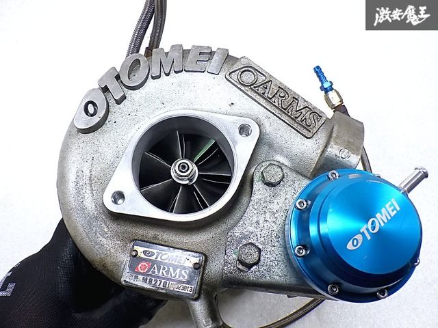 実動車外し TOMEI 東名 ARMS M8270 S13 S14 S15 シルビア RPS13 SR20DET タービン 過給機 1基 アクチュエーター 棚J-1