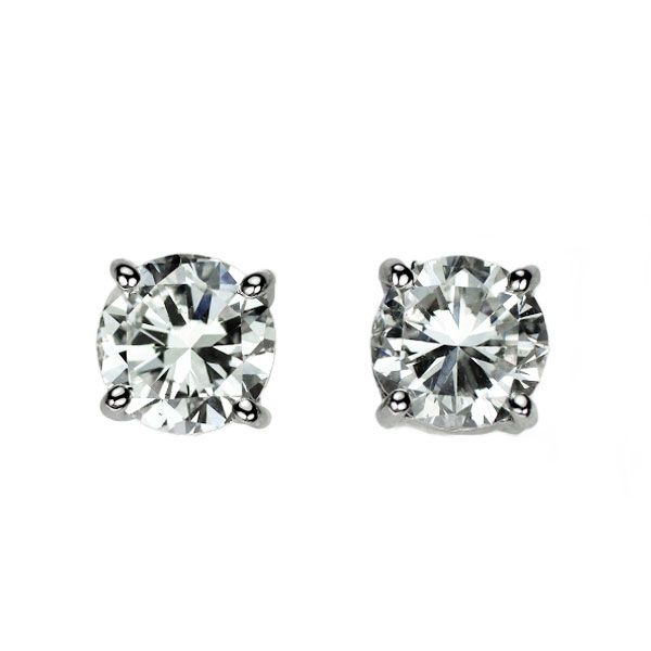 新品 Pt900 片側LDHダイヤモンド ピアス 1.006ct F/G SI2 G 片方 新品 Pt900 片側LDHダイヤモンド ピアス 1.006ct F/G SI2 G 片方