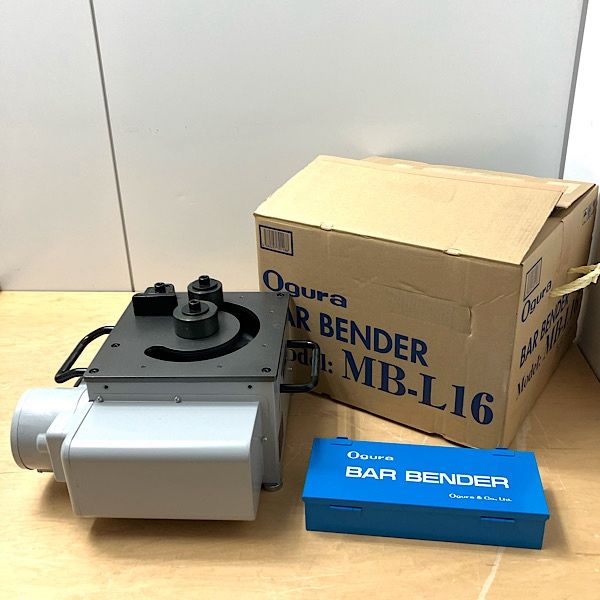 Ogura|オグラ 鉄筋ベンダー 16mm MB-L16 可搬用鉄筋曲げ機 バーベンダー ●100102