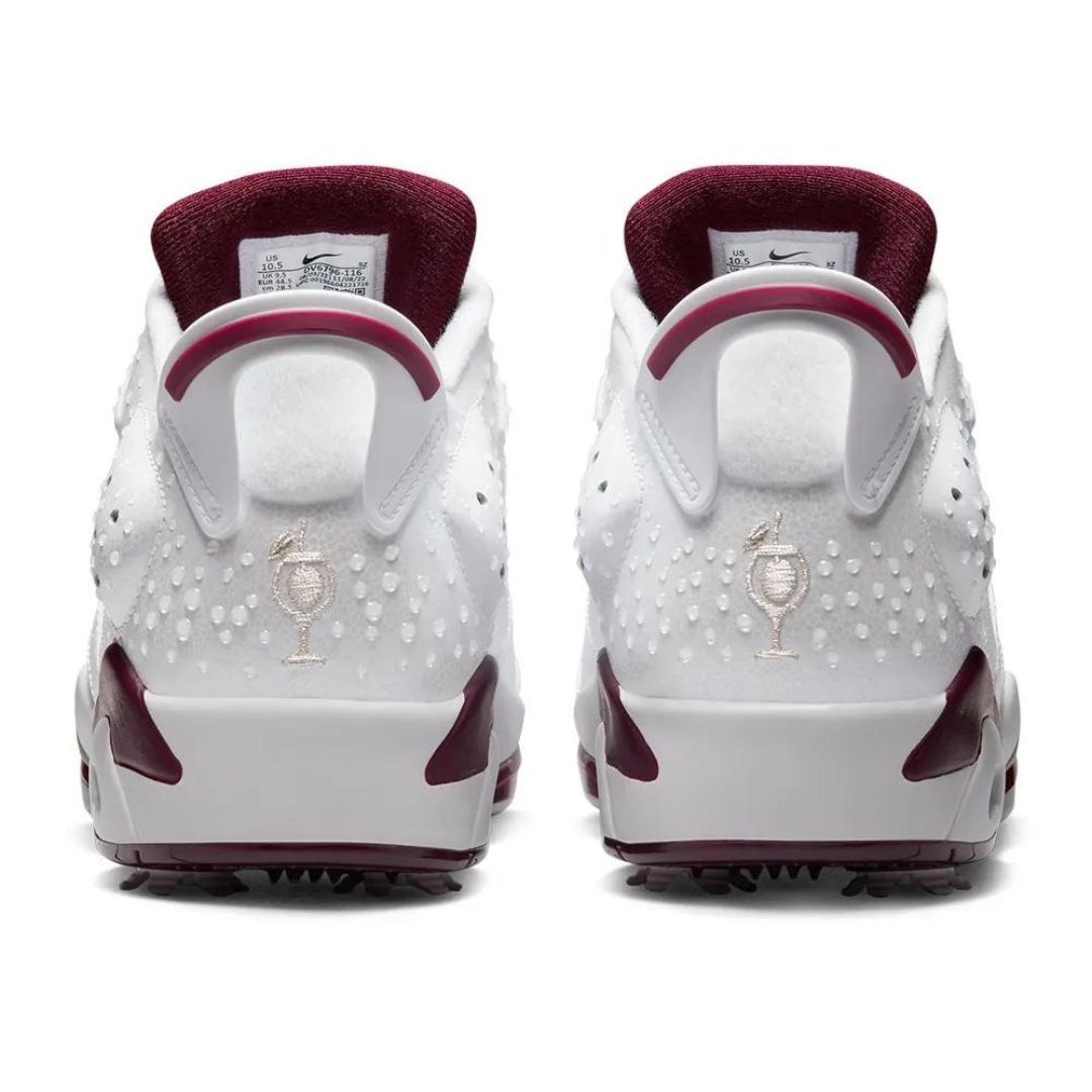 即納】27.0cm NIKE エアジョーダン6 RETRO LOW GOLF NRG ボルドー 