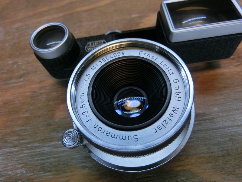 7687 ライカ LEICA 3 5 cm ズマロン メガネ付き Mマウント