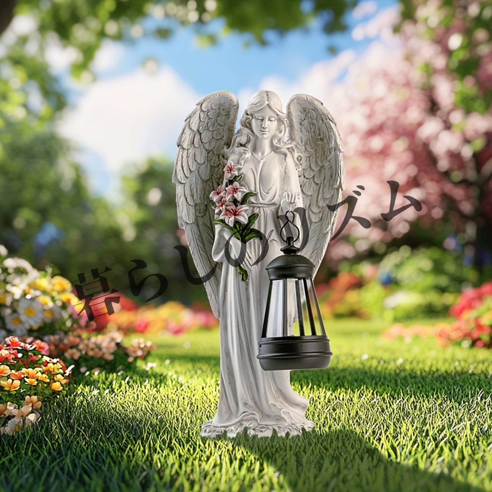 オブジェ ガーデンオブジェ ソーラー エンジェルガーデン