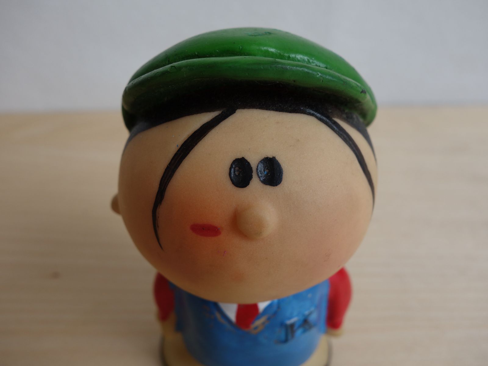 中古】M▽ソフビ 人形 おもちゃ 当時物 関西相互銀行 カンちゃん