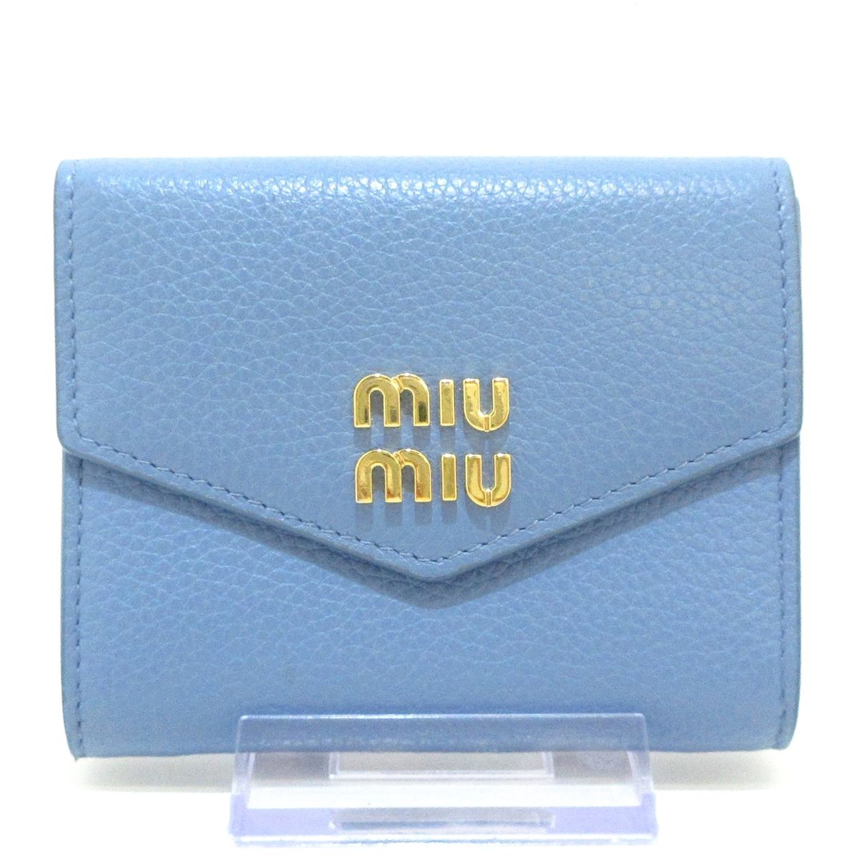 miumiu(ミュウミュウ) カードケース美品 エンベロープフラップ