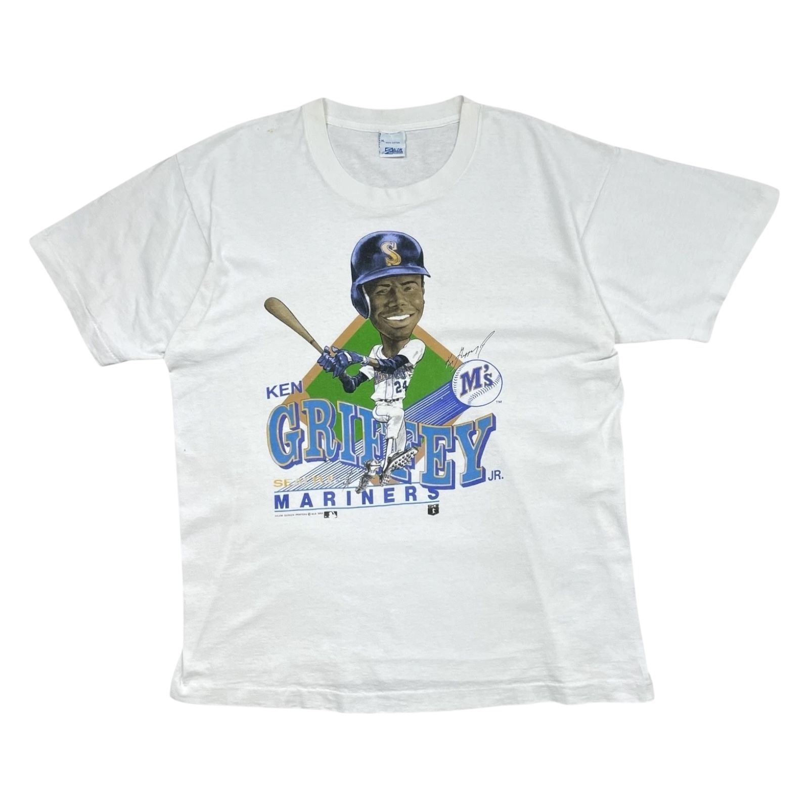 シアトル・マリナーズ Tシャツ シアトルマリナーズ野球の故郷のグラフィックTシャツ-メンズ