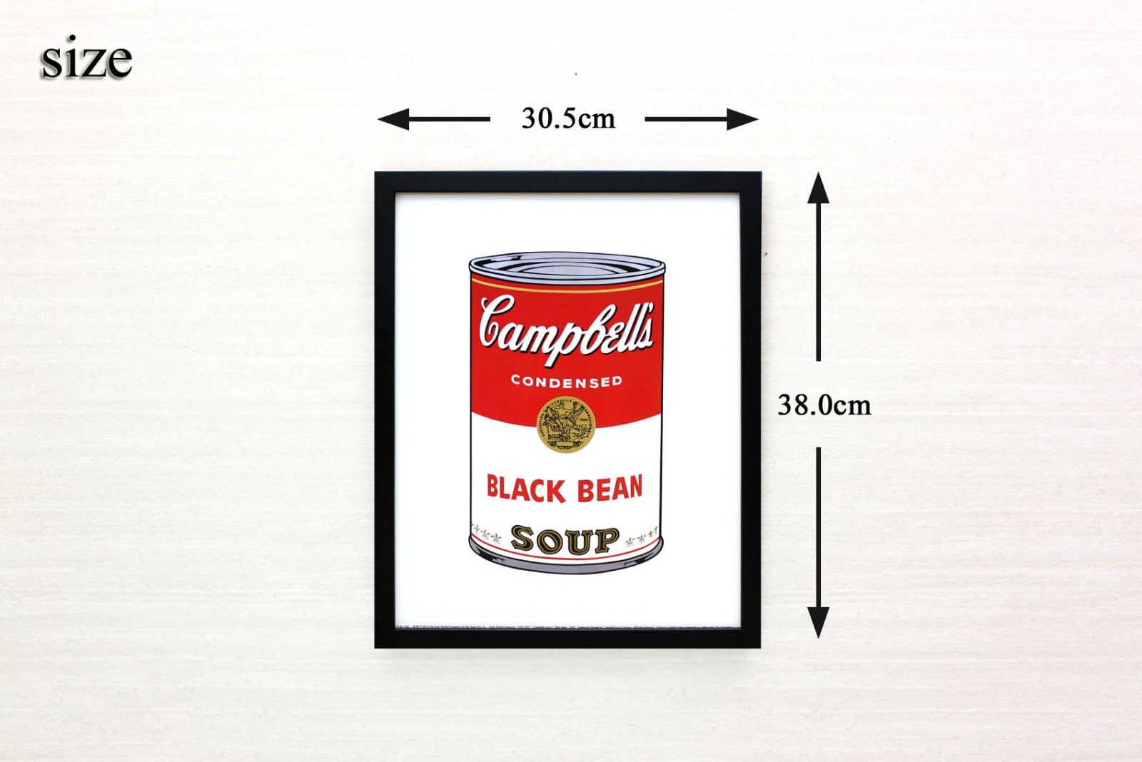 キャンベルスープ缶 ポップアート アンディ ウォーホル インテリア バンクシー ストリートアートに影響を与えたウォーホル～キャンベルのスープ缶を