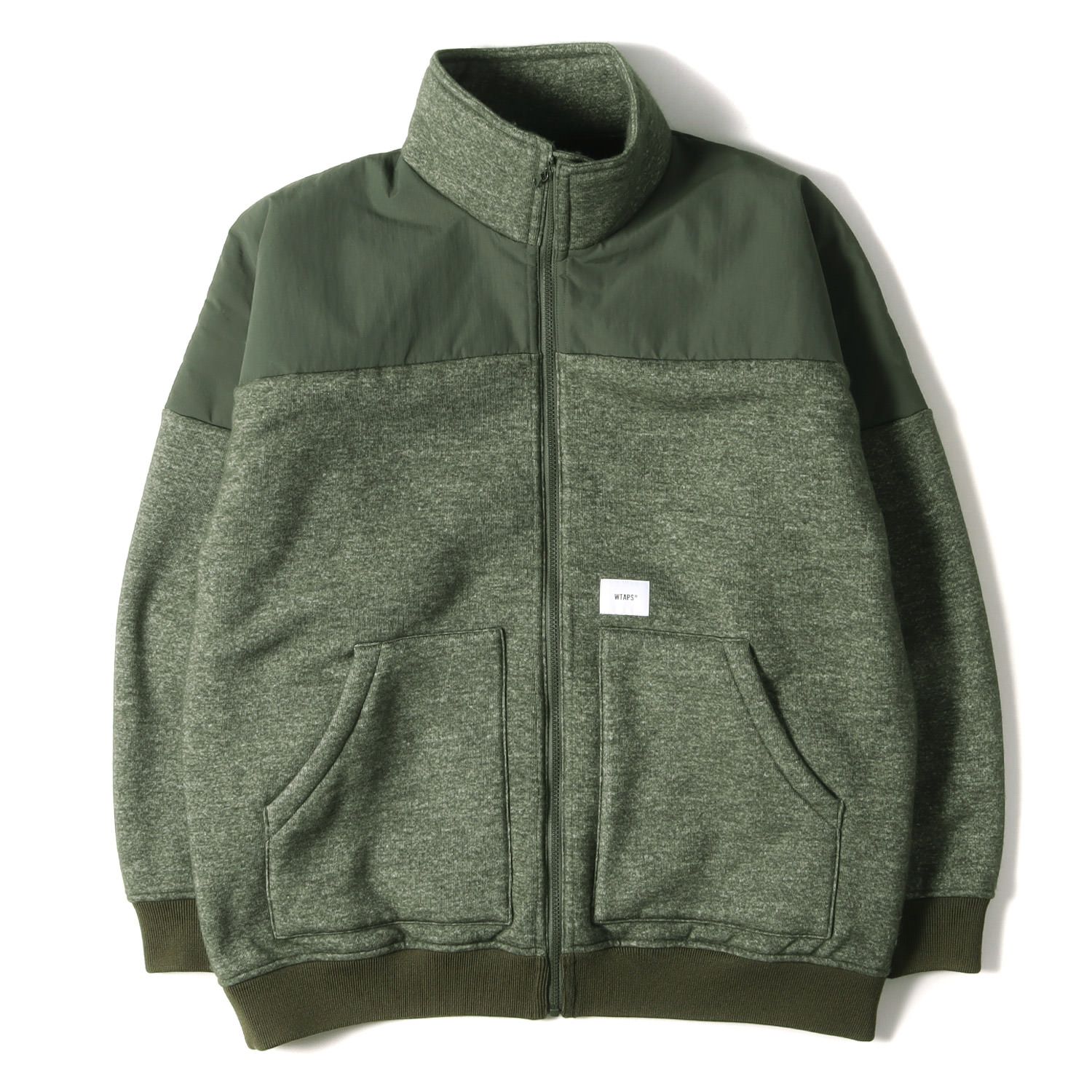 美品 WTAPS ダブルタップス ロゴテープ パイルボア ミリタリー 