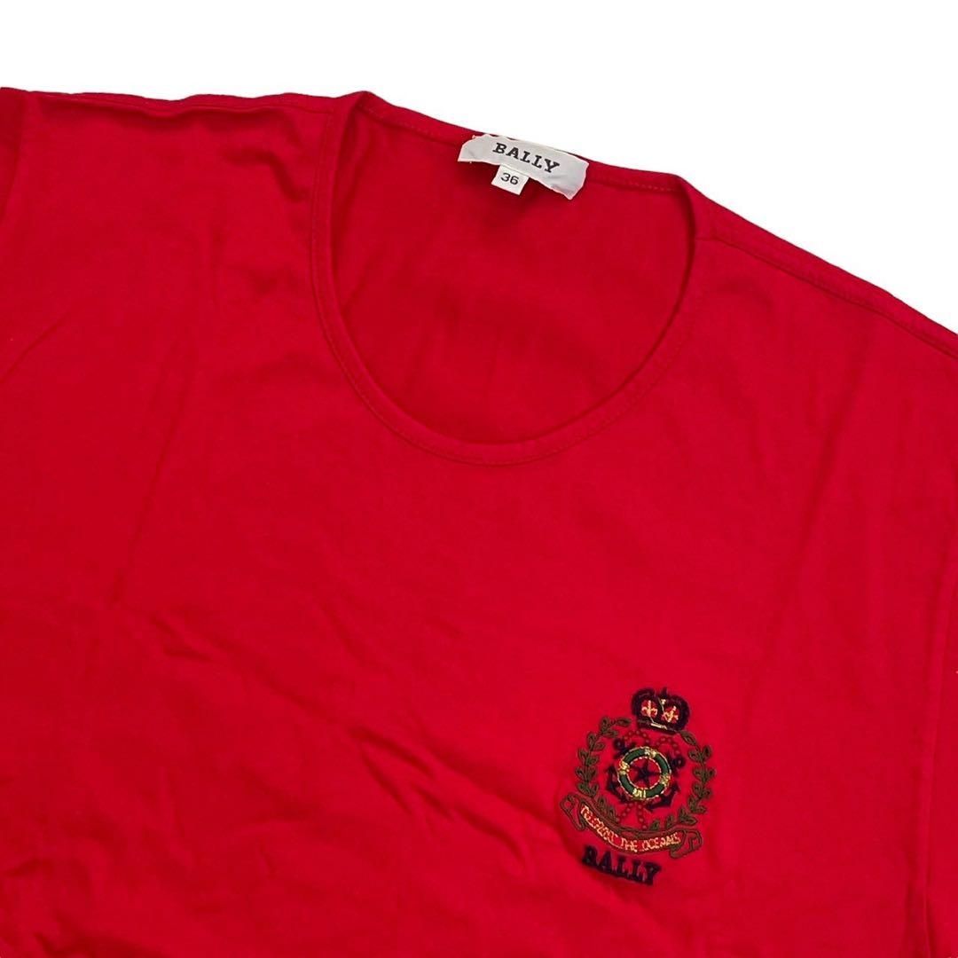 ★BALLY★ロゴ 刺繍 半袖 Tシャツ 21367706_52238754_1000.jpg