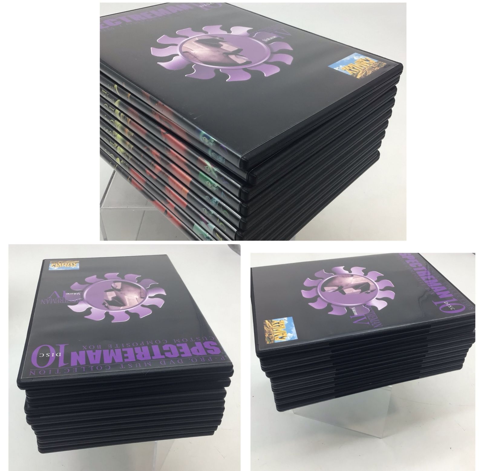 9307 スペクトルマン カスタム・コンポジット・ボックス DVD 10枚組