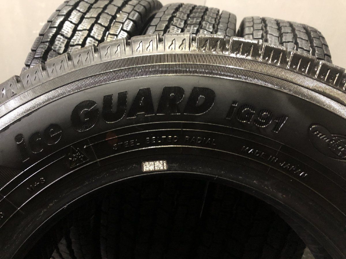 YOKOHAMA ice GUARD iG91 145/80R12 12インチ スタッドレス 4本 バリ溝 軽トラ 軽バン アトレー エブリィ  スクラム バモス等 (KTO022) - メルカリ