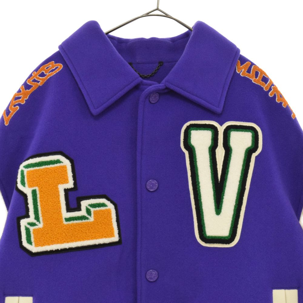 LOUIS VUITTON (ルイヴィトン) 22AW Multi Pached Mix Leather Varsity
