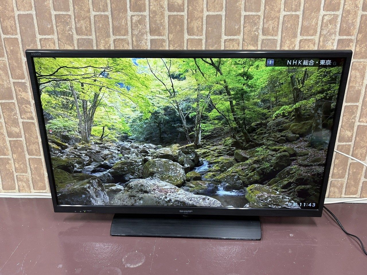 LC-40H11】フルハイビジョン対応 シャープ LED AQUOS [40V型