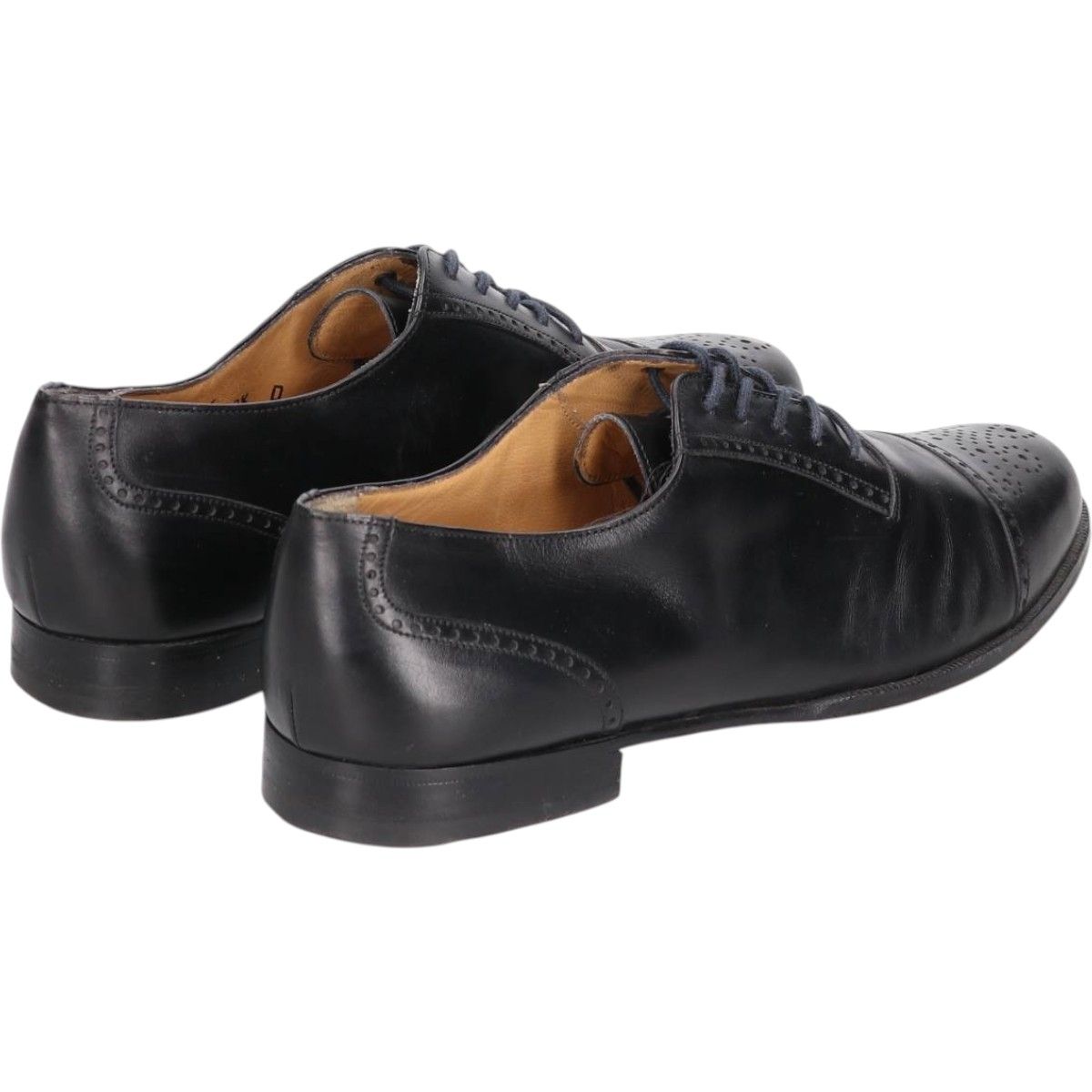 古着 バリー Bally セミブローグ ストレートチップシューズ イタリア製 8 1|2 D メンズ27.0cm相当|saa013982