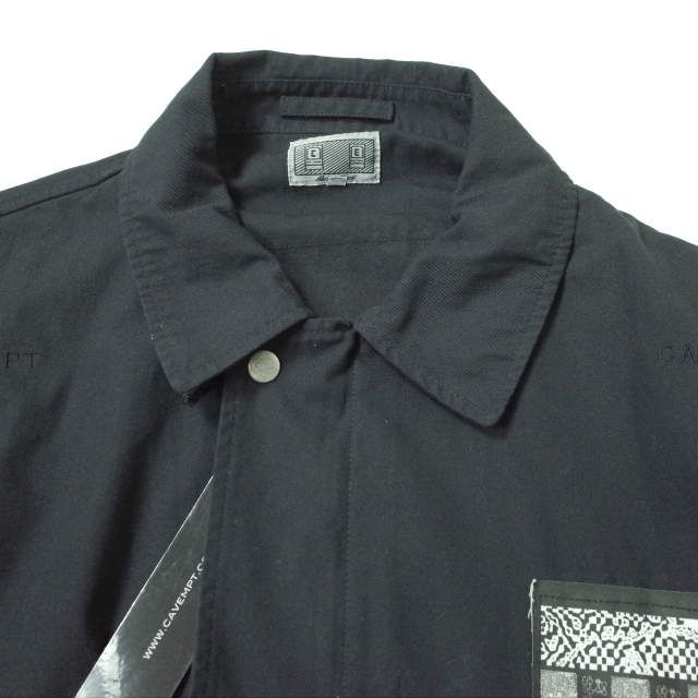 新品 C.E シーイー 22AW 日本製 OVERDYE KL PATCH JACKET オーバーダイ  