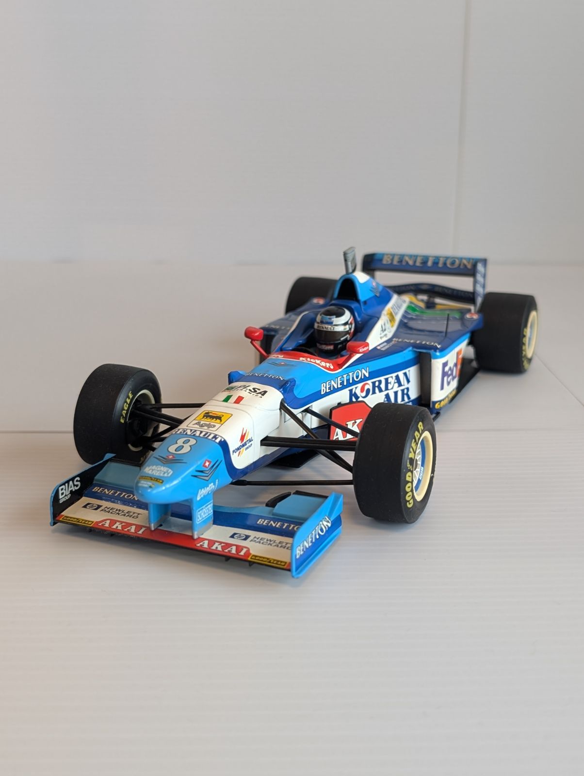 ベルガーラストシーズン ミニチャンプス1|18 ベネトンB197 ゲルハルト ベルガー