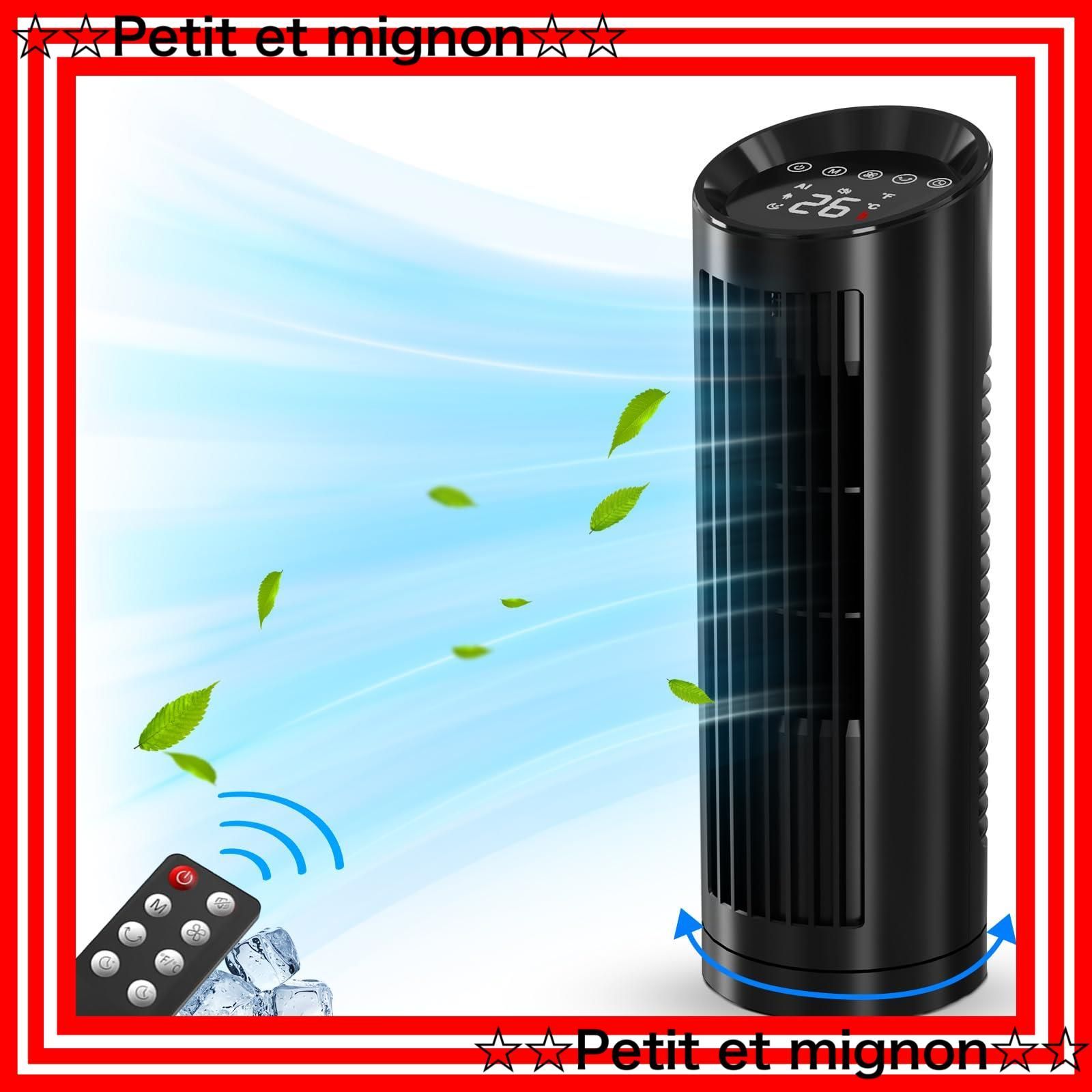 タワーファン 扇風機 羽なし 【2025夏新型】タワー 扇風機 縦型 スリム