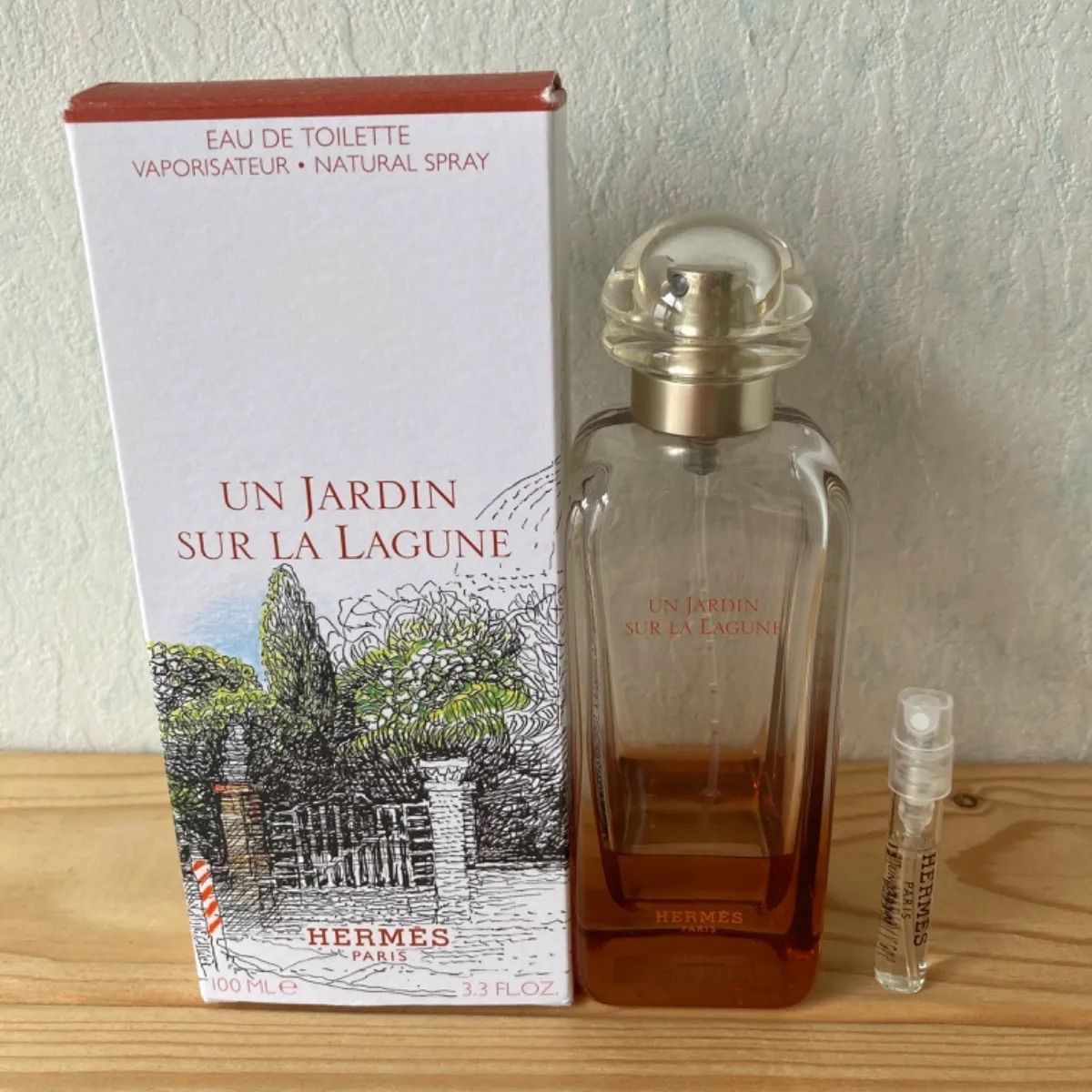 エルメス ラグーナの庭 オードトワレ50ml HERMES 人気庭シリーズ - 香水