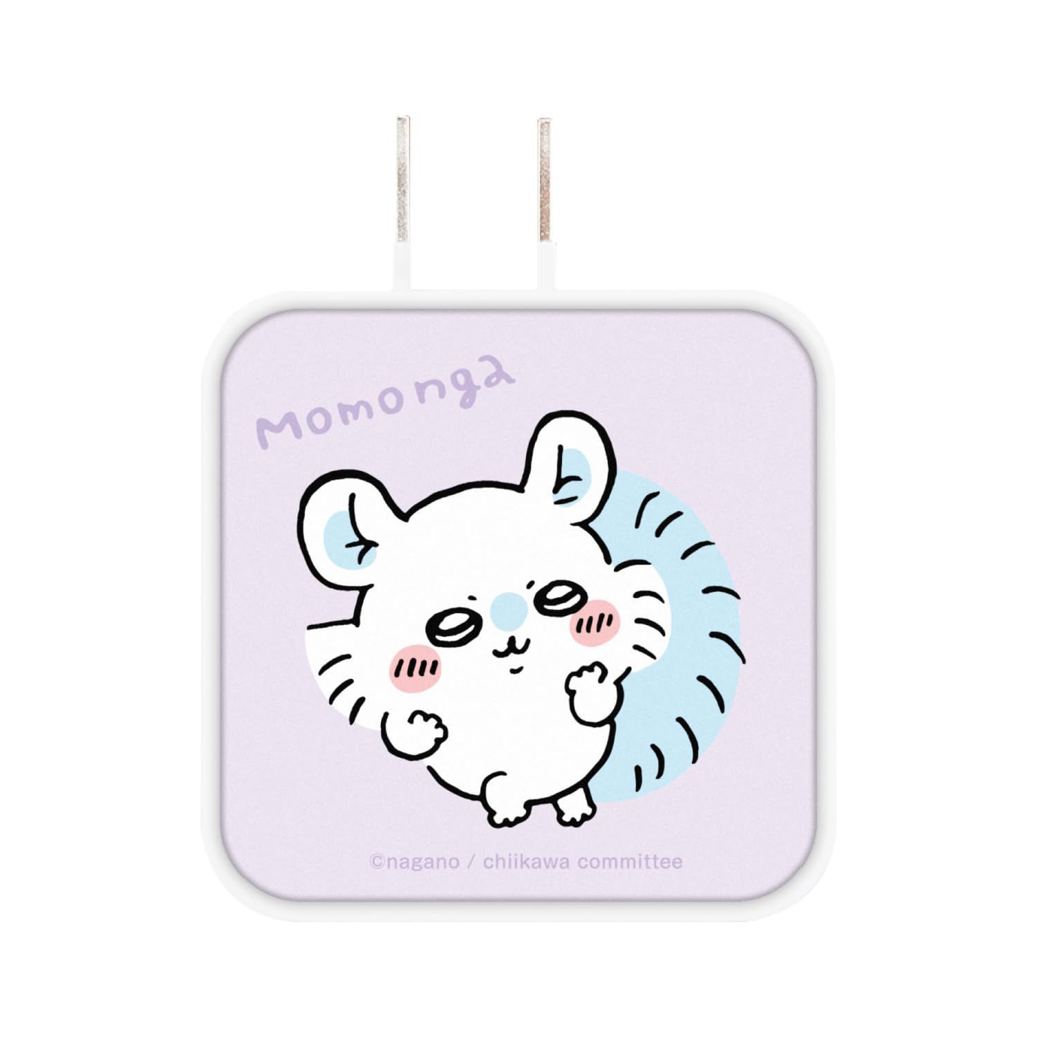 新品 グルマンディーズ ちいかわ USB/USBType-C ACアダプタ モモンガ CK-03D