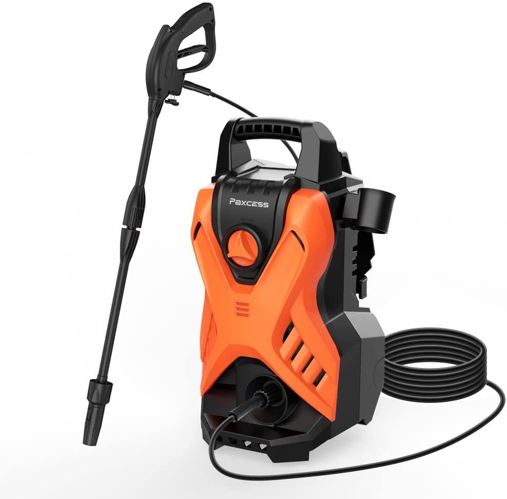 高圧洗浄機 1500W パワフル 高圧洗車機 最大吐出圧力 12MPa