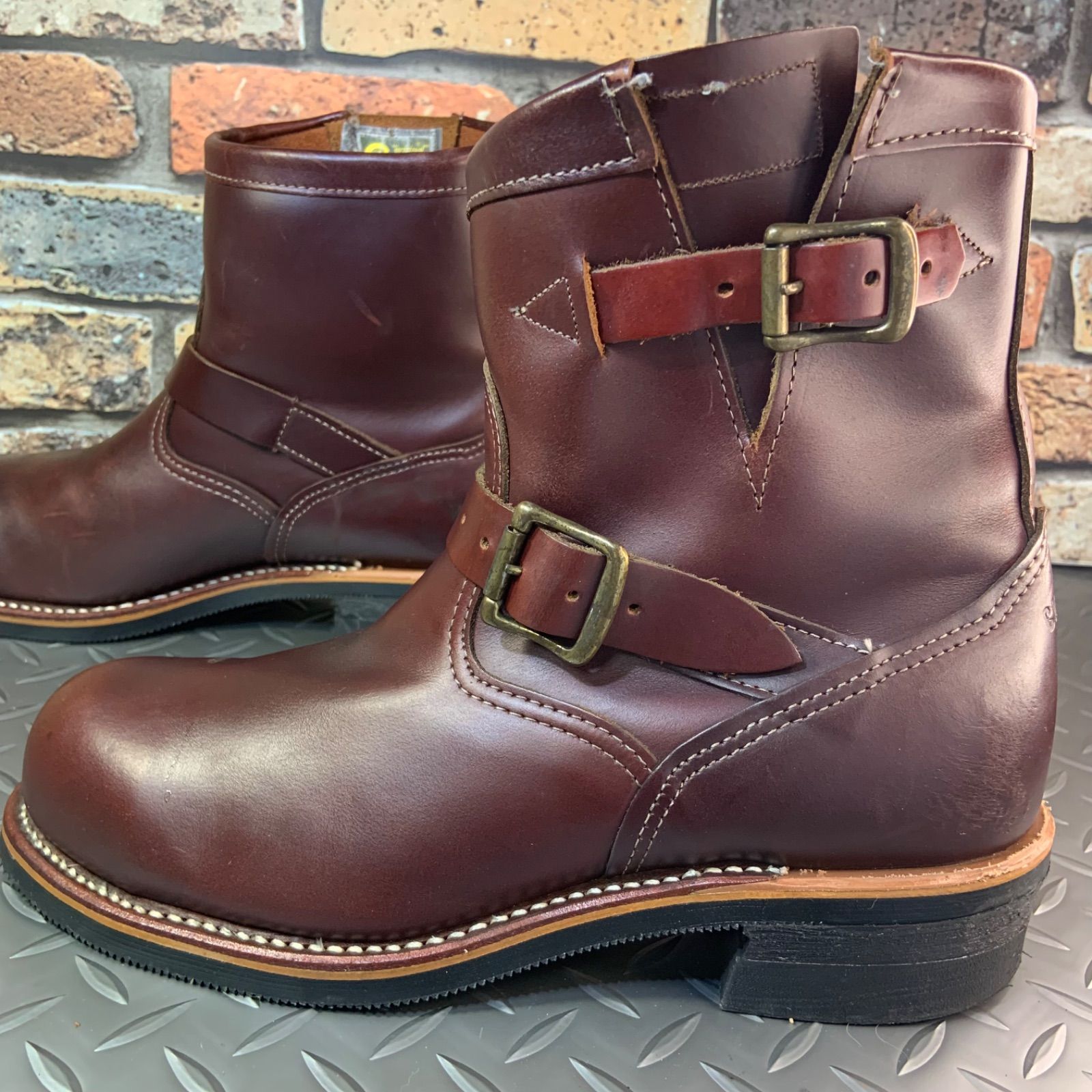 ☆Chippewa 91067 ショートエンジニアブーツ US8.5E JP26.5