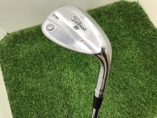 新品，HOT 【中古】 タイトリスト VOKEY SPIN MILLED SM6 ツアークロム 58°/10°S ウェッジ WG NS PRO MODUS3 TOUR120 (フレックスS) メンズ 男性用 右利き 右用 Cランク ゴルフクラブ ウェッジ
