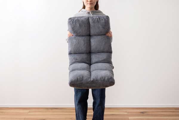 14段階リクライニング