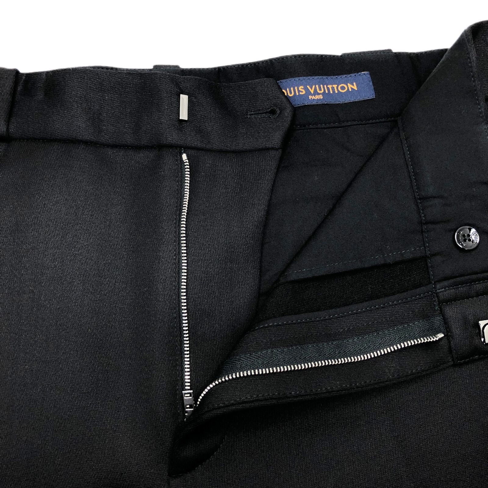 ルイ・ヴィトン　スラックス LOUIS VUITTON（ルイヴィトン）スラックス 黒 サイズ:44(S位
