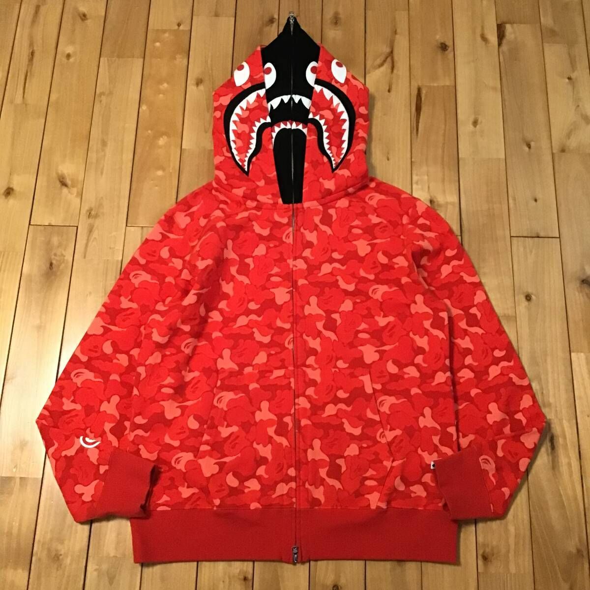 ☆韓国ソウル限定☆ Korea Double shark full zip hoodie XL