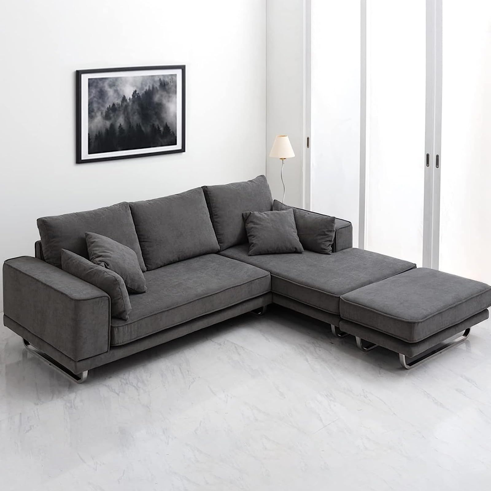 【人気商品】82500005(87427) グレー 洗い替えカバー 82500004専用】 【カバーのみ ソファーカバー タンスのゲン