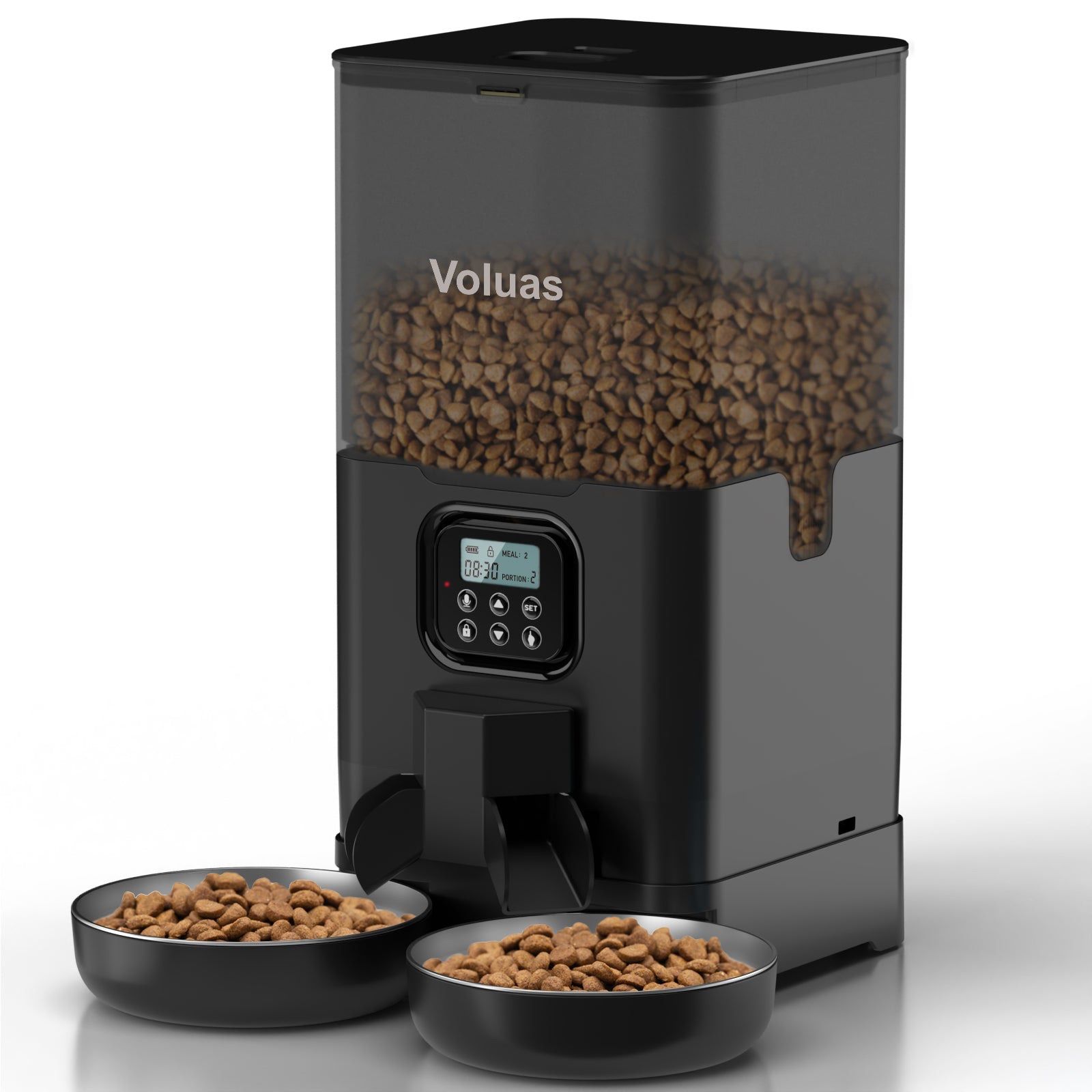 自動給餌器 Voluas Automatic Pet Feeder two Cat VL001