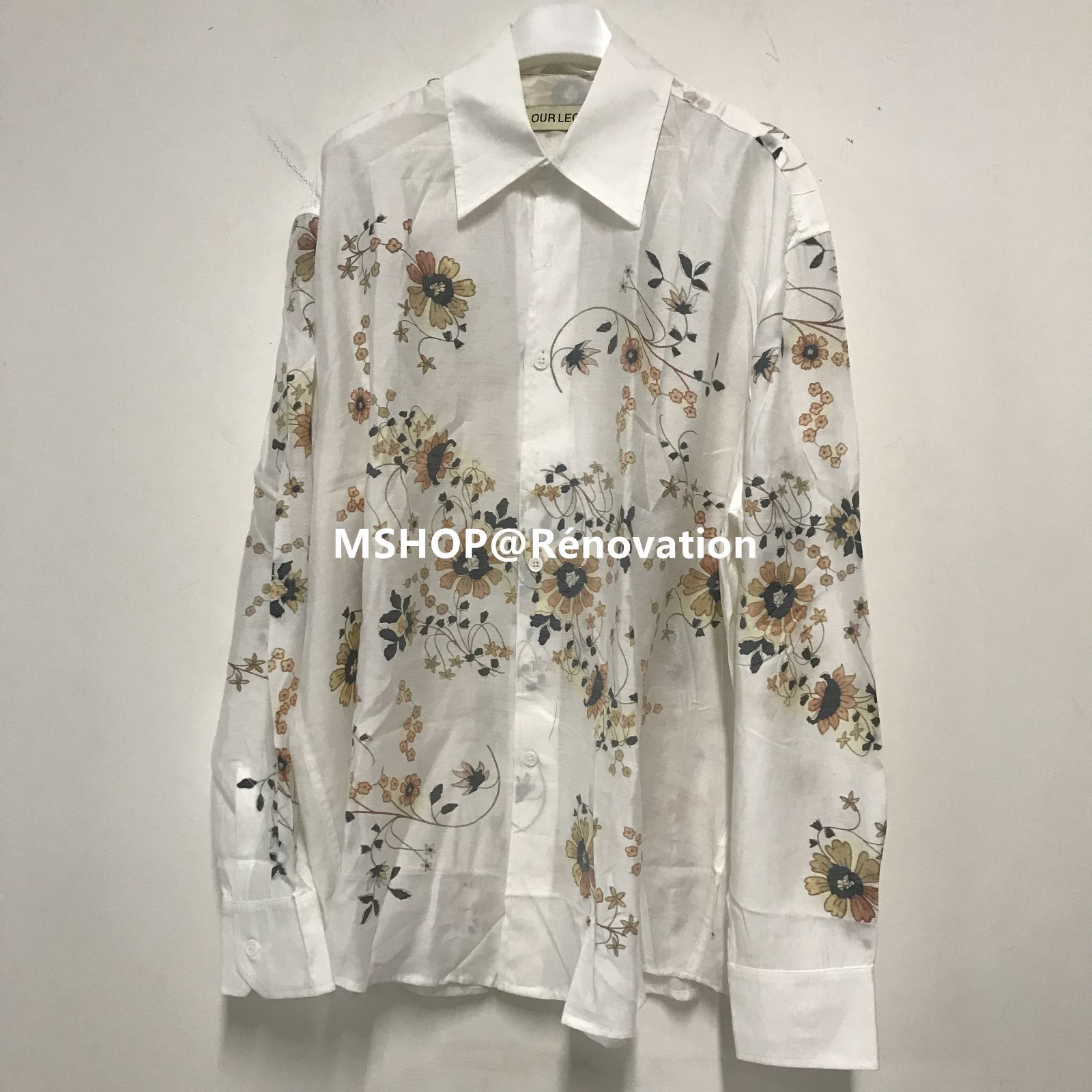 OUR LEGACY Above イースタンフラワープリント シャツ - メルカリ 