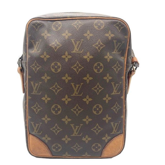 LOUIS VUITTON ルイ ヴィトン ダヌーブGM モノグラム M45262 ショルダーバッグ ブラウン メンズ レディース - メルカリ