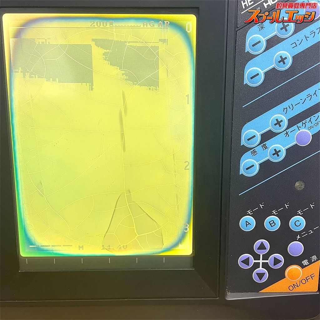 店頭受取のみ モーターガイド パワープラス F43V 12V 43lbs 無段階変速 フットコン ホンデックスHE-5600＆付属品 K_300 e08059