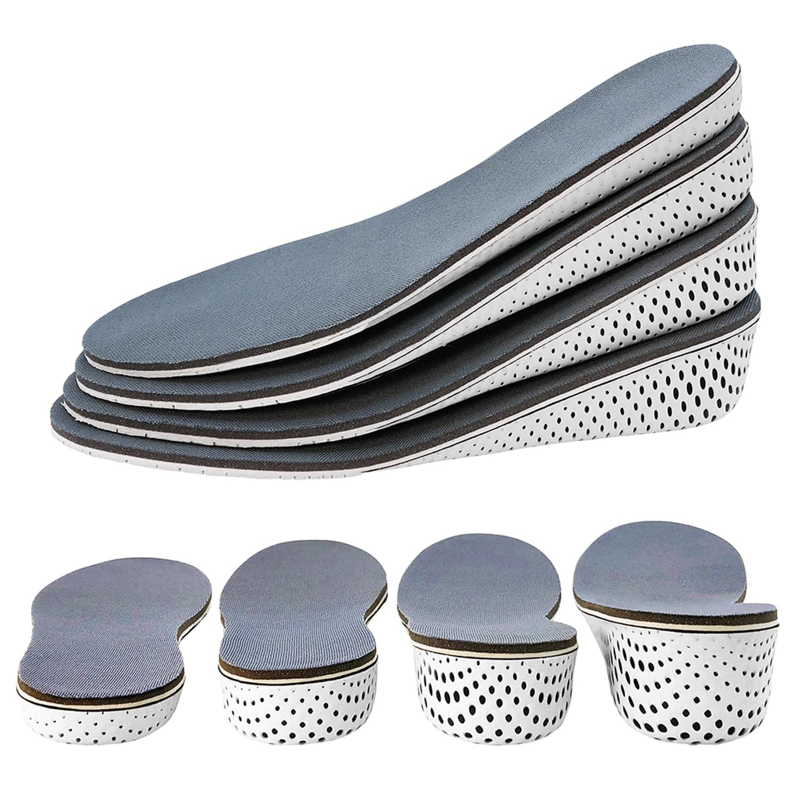 【人気商品】【医師監修】シークレットインソール 4種 (2cm～5cm) 身長アップ 低反発 中敷き Helcynas (5cm×1組)